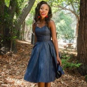 XL Dark Denim Addy Dress